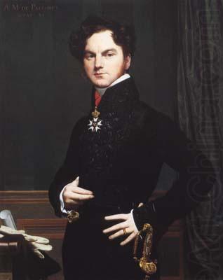 Portrait of Comte Amedee-David de Pastoret (mk04), Jean Auguste Dominique Ingres